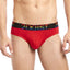 2(X)IST Pride Toreador Red Cotton Stretch No Show Brief