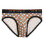 2(X)IST Rainbow Geo Pride Cotton Stretch No Show Brief