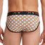 2(X)IST Rainbow Geo Pride Cotton Stretch No Show Brief