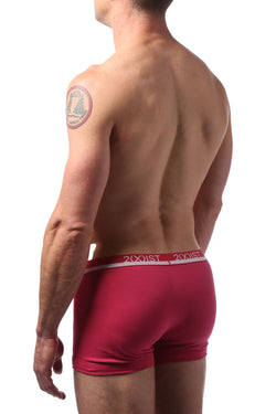 2(X)IST Rasberry Wine Cotton Stretch No Show Trunk thumbnail 2