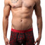 2(X)IST Red Cheetah Graphic Cotton Boxer Brief