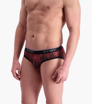 2(X)IST Red Cotton Stretch No-Show Brief 2-Pack