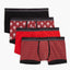 2(X)IST Red Cotton Stretch No Show Trunk 3+1 Bonus Pack