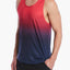 2(X)IST Red-to-Navy Varsity Modern Ombre Tank Top