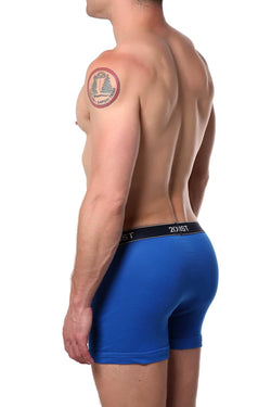 2(X)IST Royal-Blue Essential Cotton Boxer Brief thumbnail 2