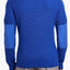 2(X)IST Royal-Blue Long-Sleeve Waffle-Knit Sweater