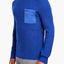 2(X)IST Royal-Blue Long-Sleeve Waffle-Knit Sweater