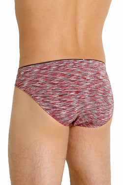 2(X)IST Salsa-Red/Space-Dye Sliq Micro Brief thumbnail 2