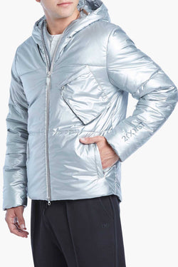 2(X)IST Silver Capsule Puffy Hooded Jacket thumbnail 2