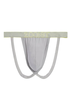 2(X)IST Smoke Grey Speed Dri Mesh Jockstrap thumbnail 2