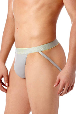 2(X)IST Smoke Grey Speed Dri Mesh Jockstrap thumbnail 1