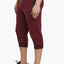 2(X)IST Speckled-Burgundy Sport Crop Lounge Pant