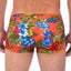 2(X)IST Tangerine Tango Tropical Floral Cabo Swim Trunk