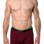 2(X)IST Tawny-Port Essential Cotton-Stretch Boxer Brief