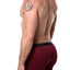 2(X)IST Tawny-Port Essential Cotton-Stretch Boxer Brief