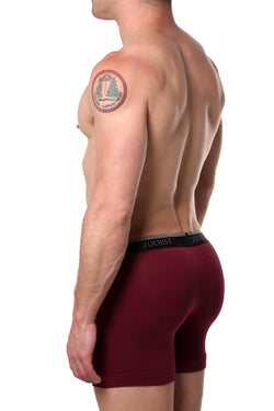 2(X)IST Tawny-Port Essential Cotton-Stretch Boxer Brief thumbnail 2