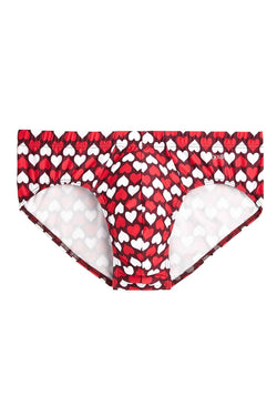 2(X)IST Tawny Port Heart Graphic Micro Bikini Brief thumbnail 3