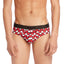 2(X)IST Tawny Port Hearts Graphic Micro No-Show Brief