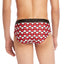 2(X)IST Tawny Port Hearts Graphic Micro No-Show Brief