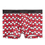 2(X)IST Tawny Port Hearts Graphic Micro No-Show Trunk