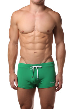 2(X)IST Tropical Green Swim Trunk thumbnail 1