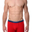 2(X)IST True-Red Essential Cotton-Stretch Boxer Brief