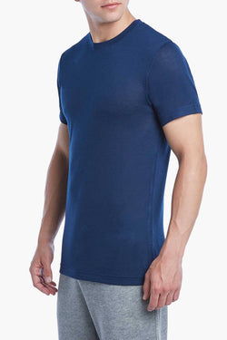 2(X)IST Varsity Navy Core Mesh Crewneck Tee thumbnail 2
