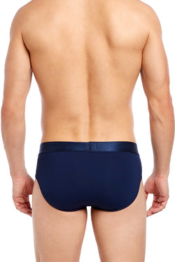 2(X)IST Varsity-Navy Electric No-Show Brief thumbnail 4
