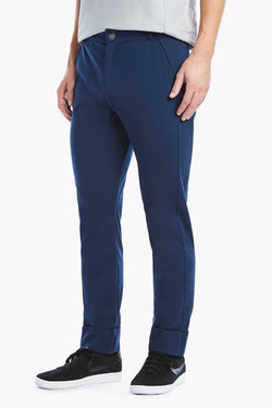 2(X)IST Varsity-Navy Modern Cotton Trouser thumbnail 2