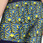 2(X)IST Vibrant-Yellow Palm-Print Graphic Cotton Boxer Brief