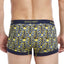 2(X)IST Vibrant-Yellow Palm-Print Graphic Cotton No-Show Trunk