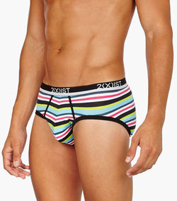 2(X)IST Watermelon Cotton Stretch No Show Brief 3+1 Bonus Pack thumbnail 3