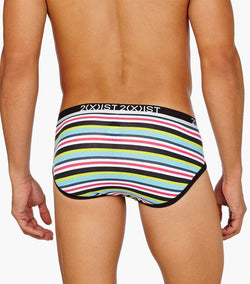 2(X)IST Watermelon Cotton Stretch No Show Brief 3+1 Bonus Pack thumbnail 4