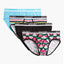 2(X)IST Watermelon Cotton Stretch No Show Brief 3+1 Bonus Pack