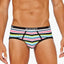 2(X)IST Watermelon Cotton Stretch No Show Brief 3+1 Bonus Pack