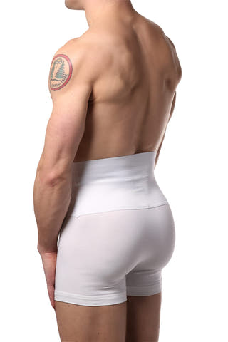 2(X)IST White 6-Inch Slimming Shaper Trunk