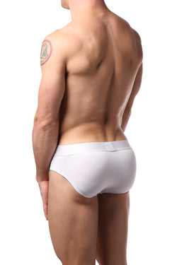 2(X)IST White Electric Micro No-Show Brief thumbnail 2