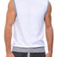 2(X)IST White Embossed Muscle Sweatshirt