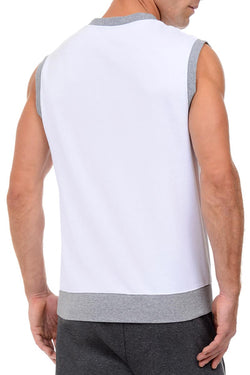 2(X)IST White Embossed Muscle Sweatshirt thumbnail 2