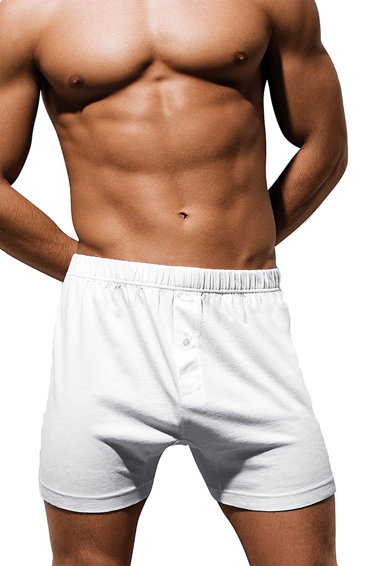 2(X)IST White Luxe Loose Knit Boxer Short