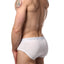 2(X)IST White Pima Cotton Contour Pouch Brief
