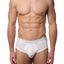 2(X)IST White Pima Cotton Contour Pouch Brief