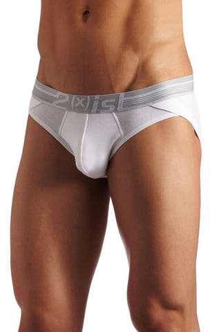 2(X)IST White Shape Dual-Lifting Brief