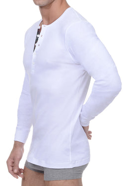 2(X)IST White Tartan Henley thumbnail 3