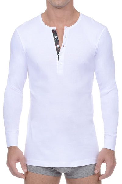 2(X)IST White Tartan Henley