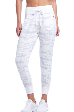2(X)IST White Tie-Dye French-Terry Jogger Pant thumbnail 2