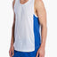 2(X)IST White Varsity Modern Sport Mesh Tank Top