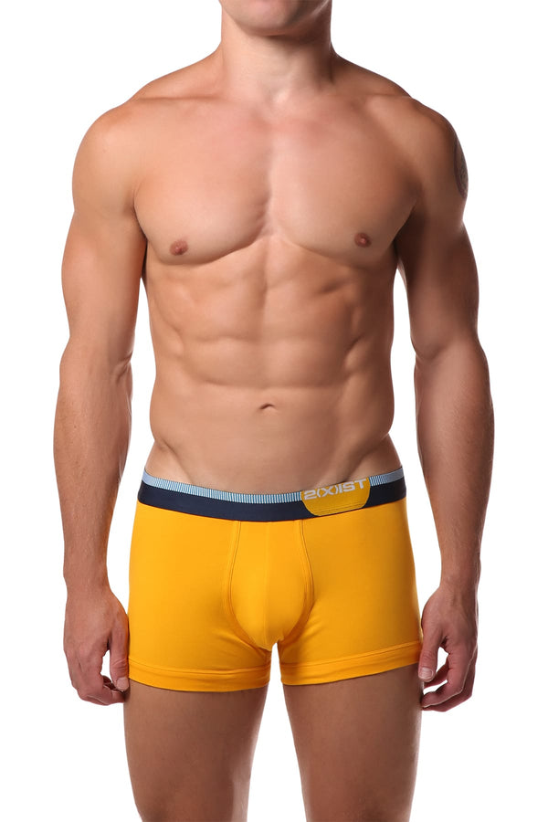 2(X)IST Yellow Graphic Cotton Trunk