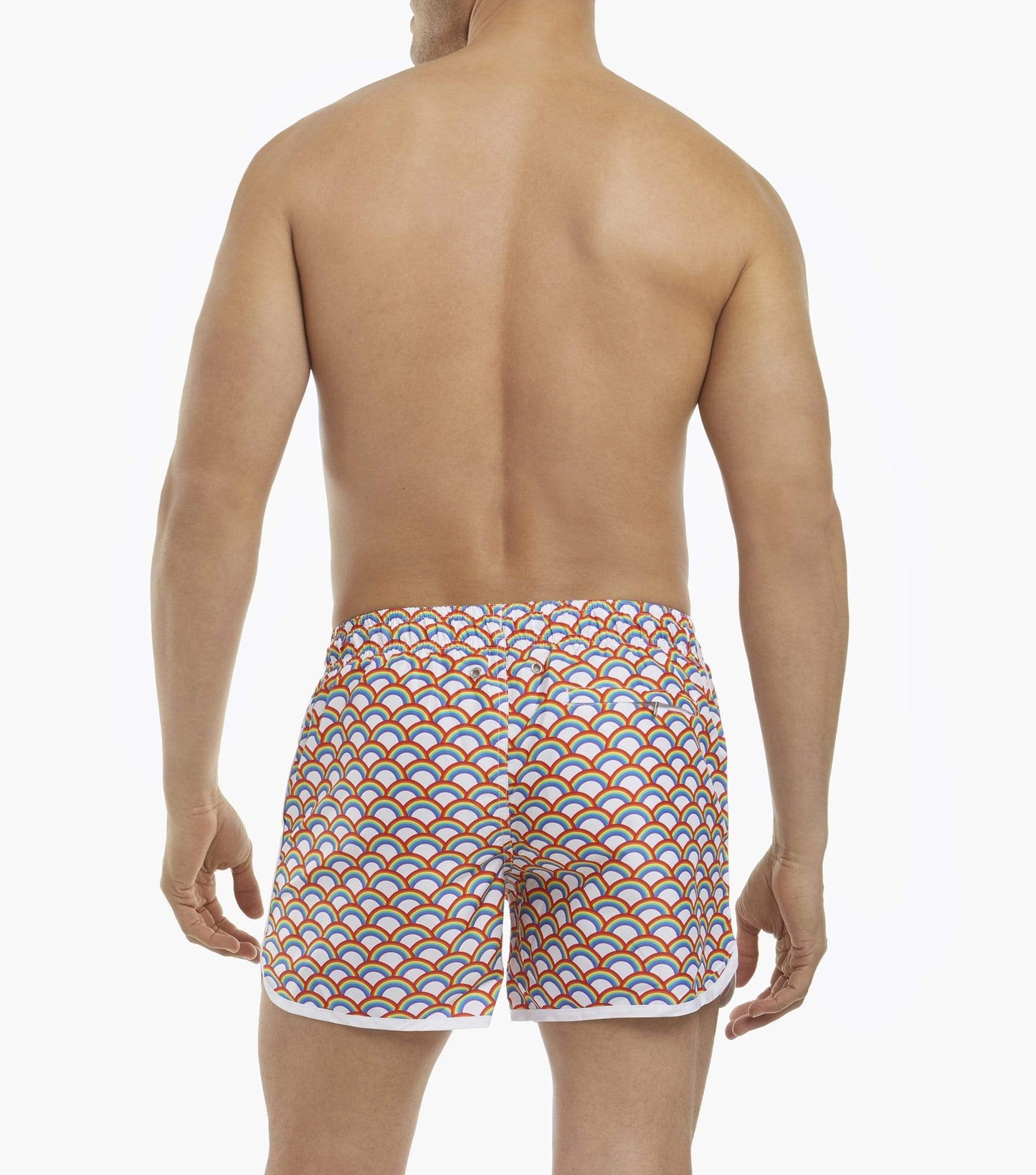 2(X)ist Ibiza Pride Rainbow Jogger Shorts