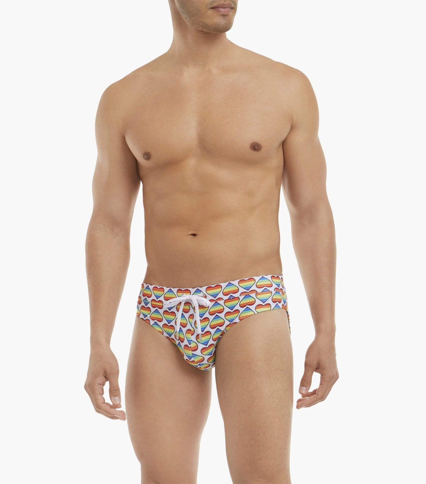2(X)ist Rio Pride Hearts Swim Brief